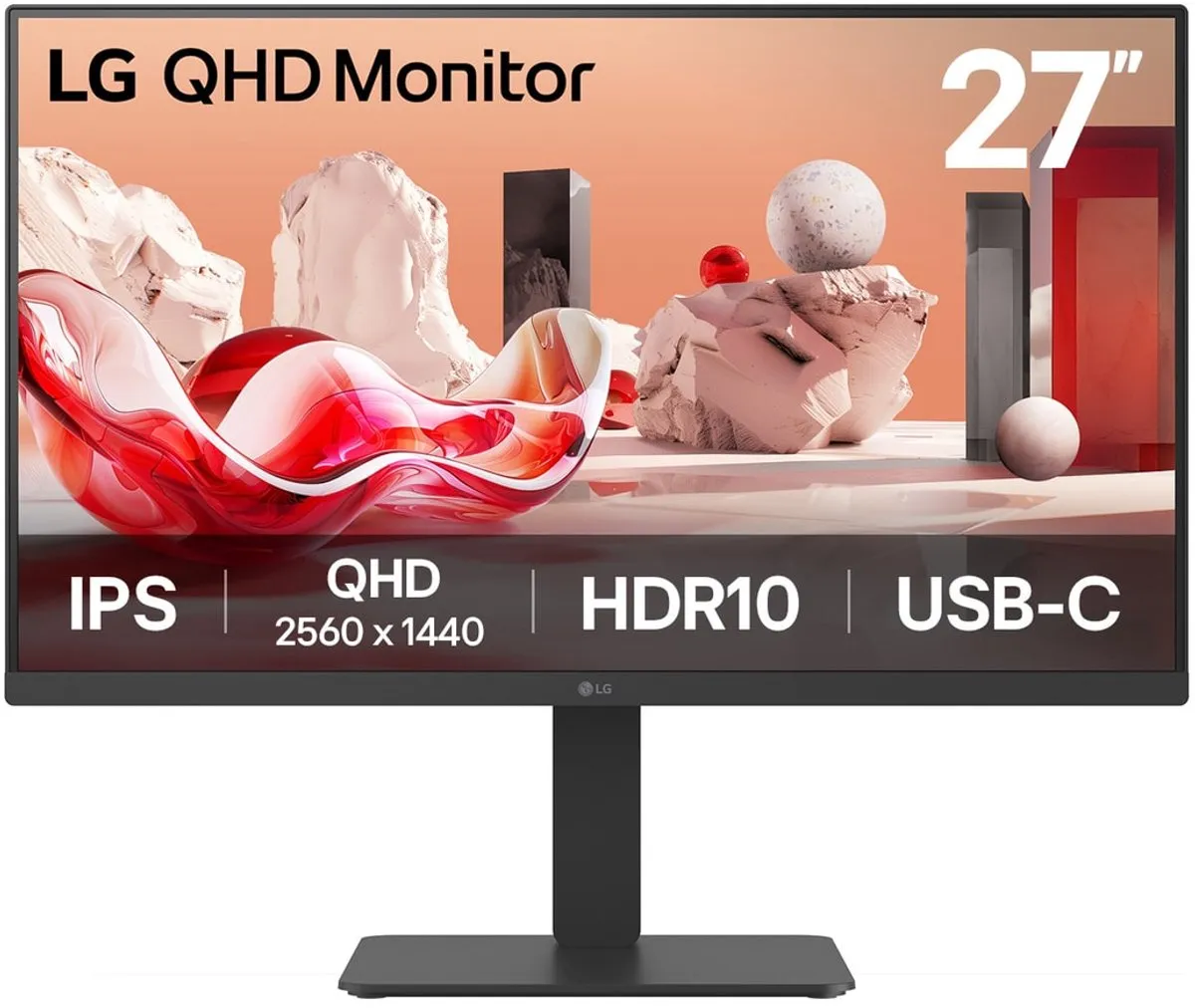 LG 27BA65QB-B.AEU Monitor 27" Wide QHD