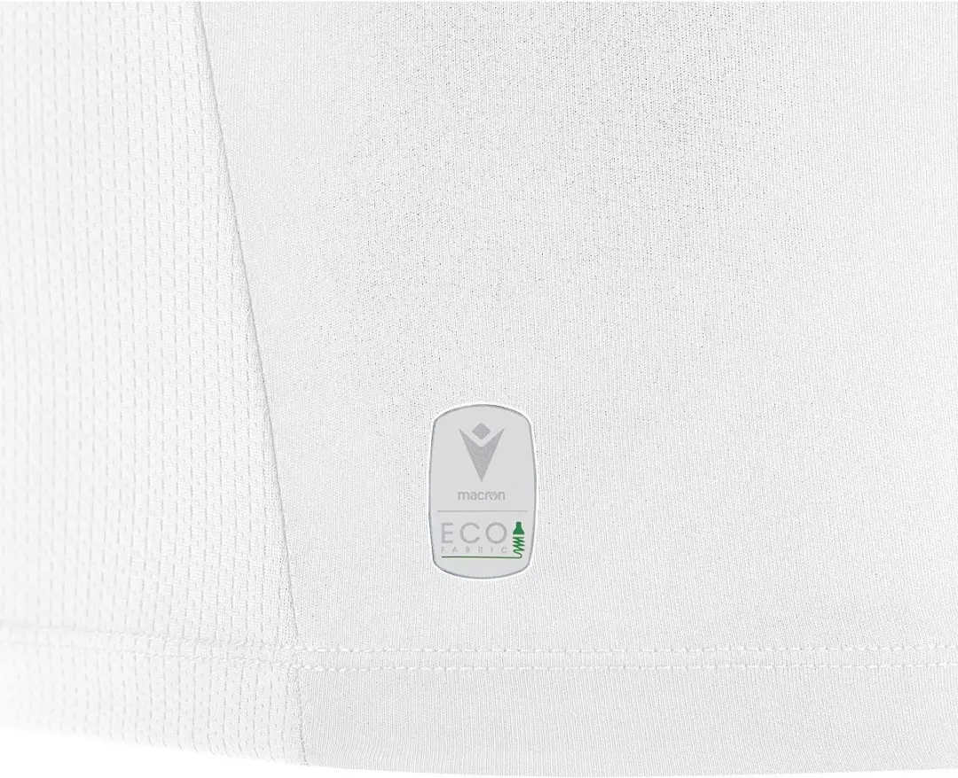 Macron Charon Eco Shirt Korte Mouw Heren - L - Wit
