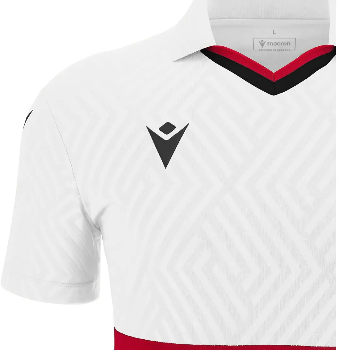 Macron Charon Eco Shirt Korte Mouw Heren - L - Wit