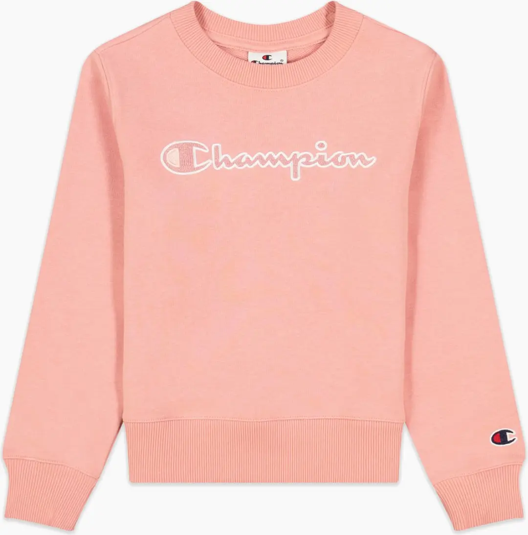 Champion Rochester Meisjes Crewneck Sweatshirt M - Roze
