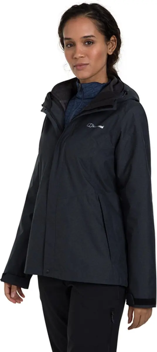 Berghaus Elara Gemini 3In1 Jkt Dames - Herfst - M - Jet Black/Carbon