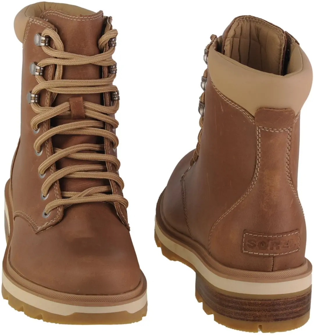 Sorel Lennox Lace STKD WP Trappers - Bruin - Maat 40