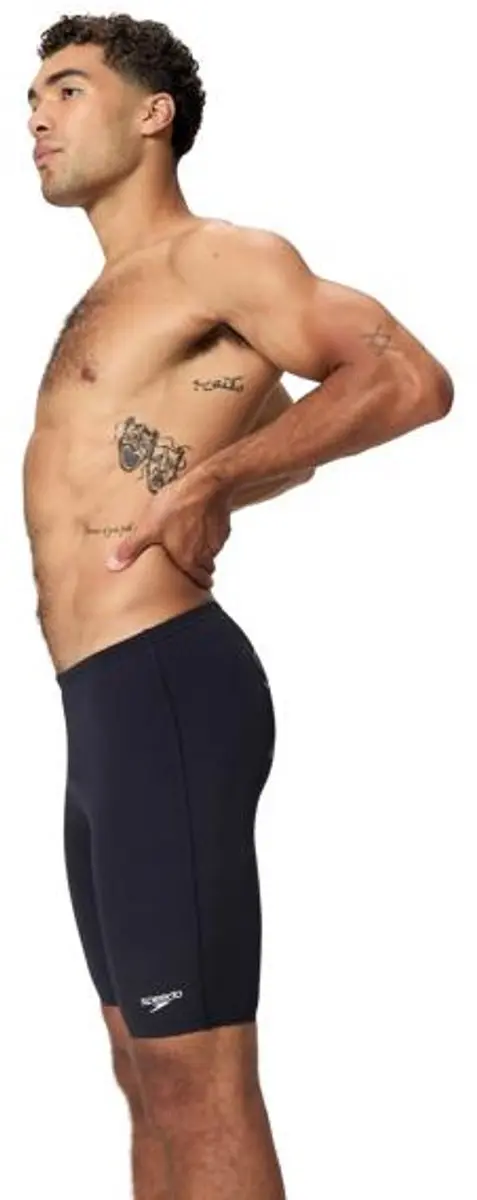 Speedo Endurance+ Logo Jammer Heren XS - Zwart/Wit