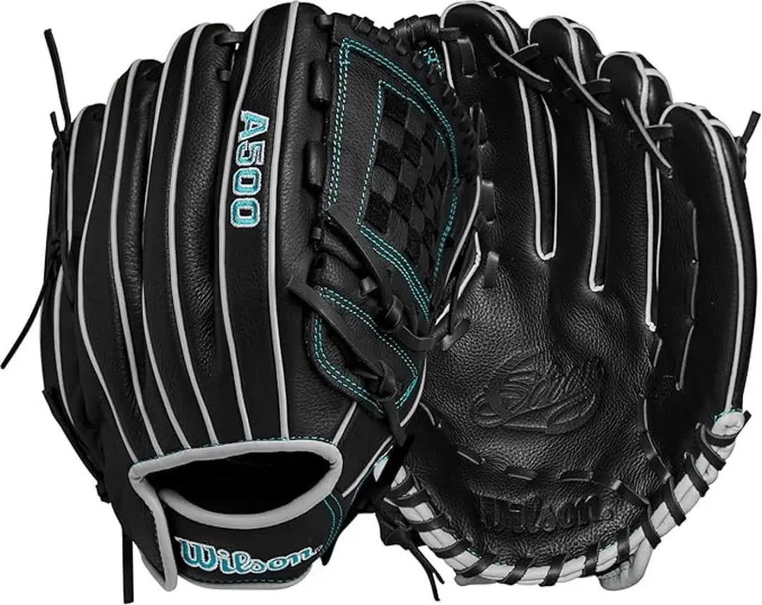 Wilson Softbalhandschoen A500 Siren - 12 inch - Zwart
