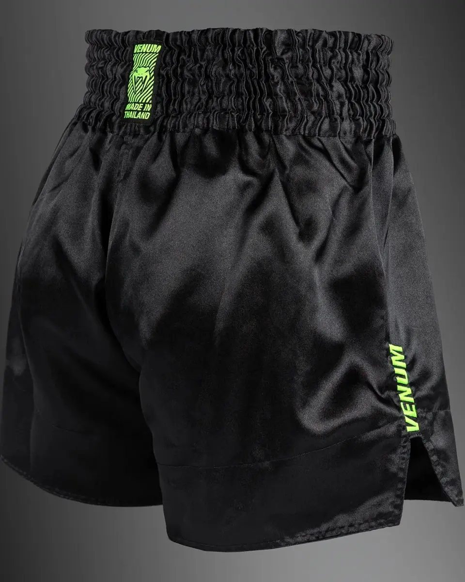 Venum Classic Evo Muay Thai Shorts XL - Zwart Neon Geel - afbeelding 6 van 6