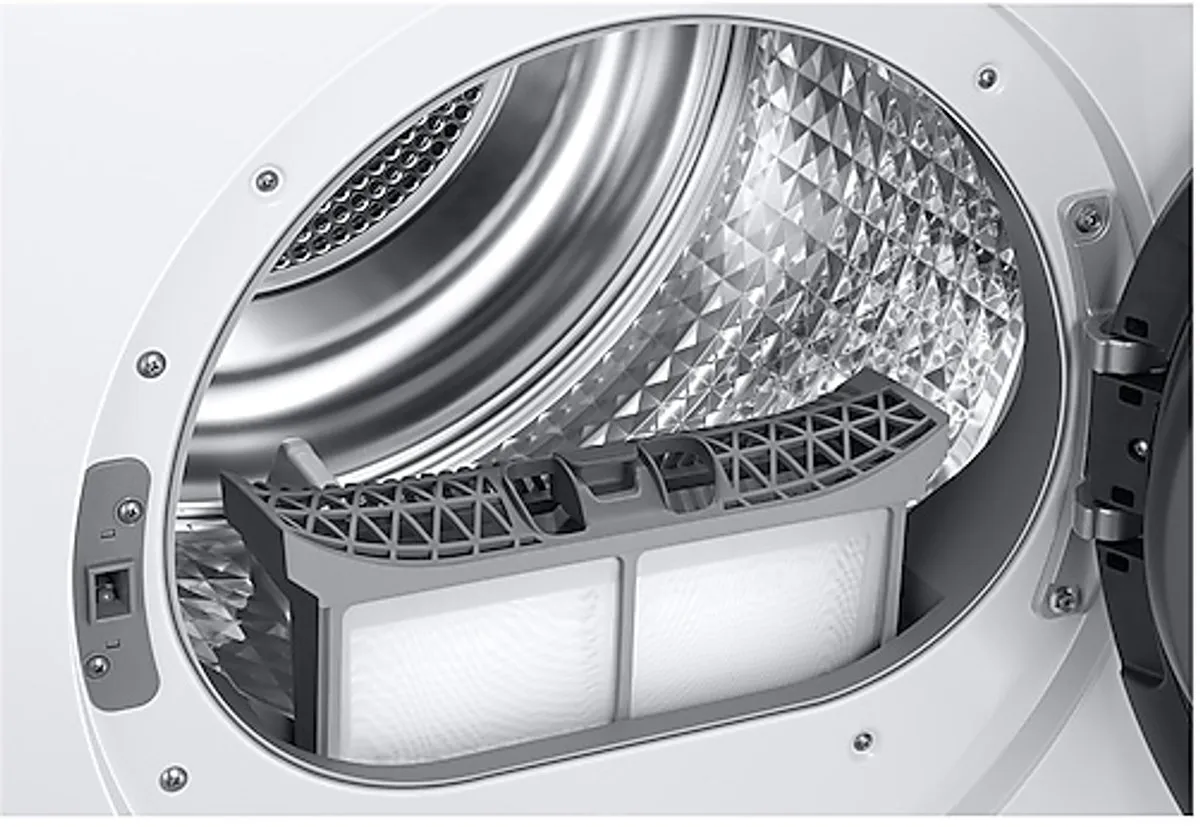 Samsung DV90DG6845LKU3 Warmtepompdroger 9kg - Wit