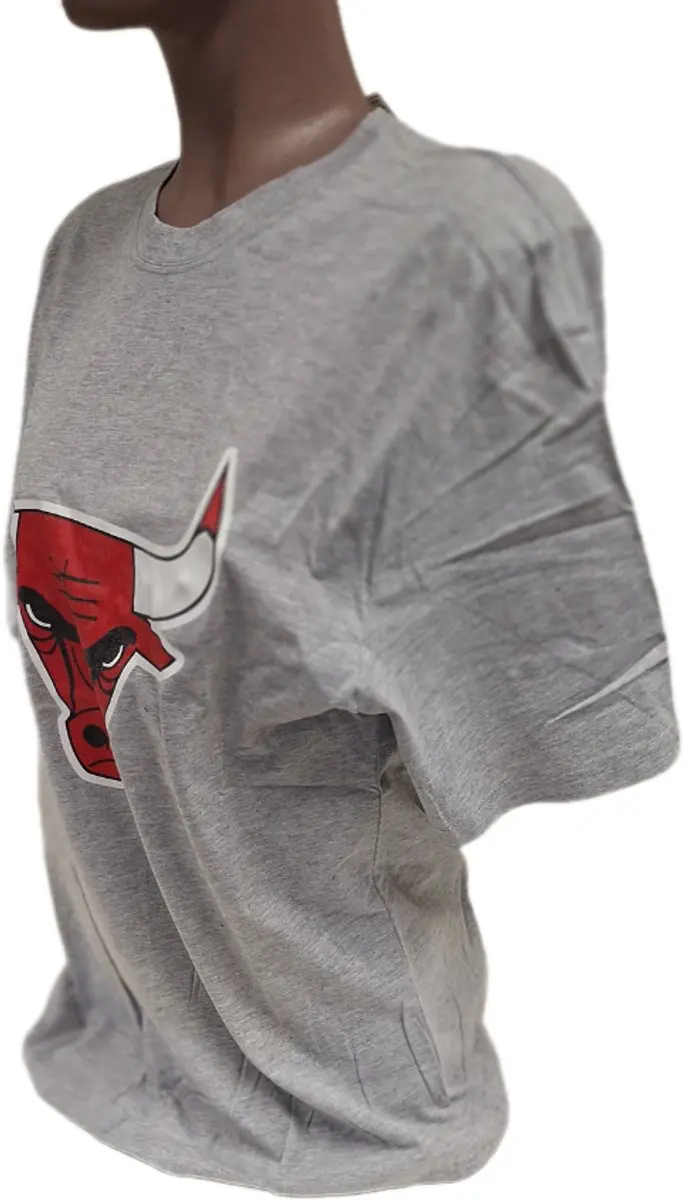 Bull's Chicago Bulls T-shirt - Grijs - Maat L