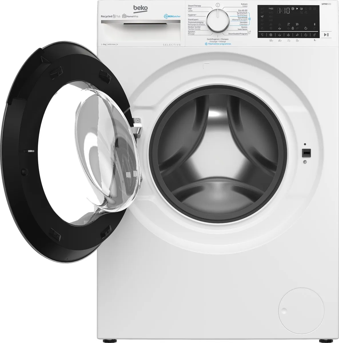 Beko B5WT594189W2 Wasmachine 9kg 1400 RPM - Wit