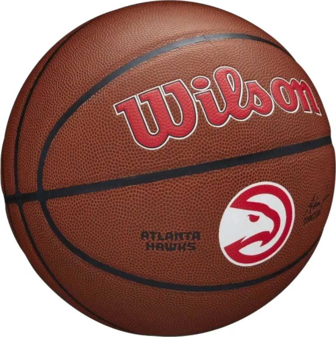Wilson NBA Team Alliance Atlanta Hawks Basketbal - Rood