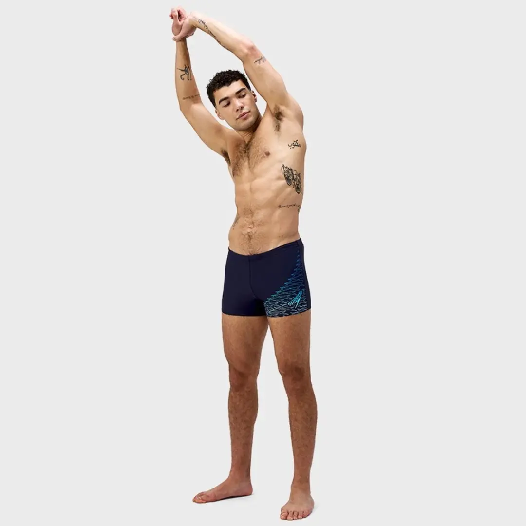 Speedo Medley Logo Aquashort Heren Sportzwembroek - Marine/Blauw XXL