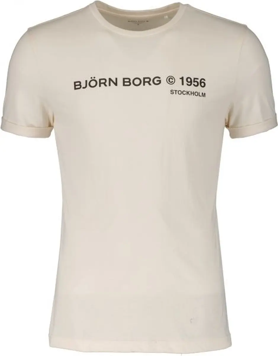 Björn Borg Stockholm Training Tee - Heren - Grijs - afbeelding 6 van 6
