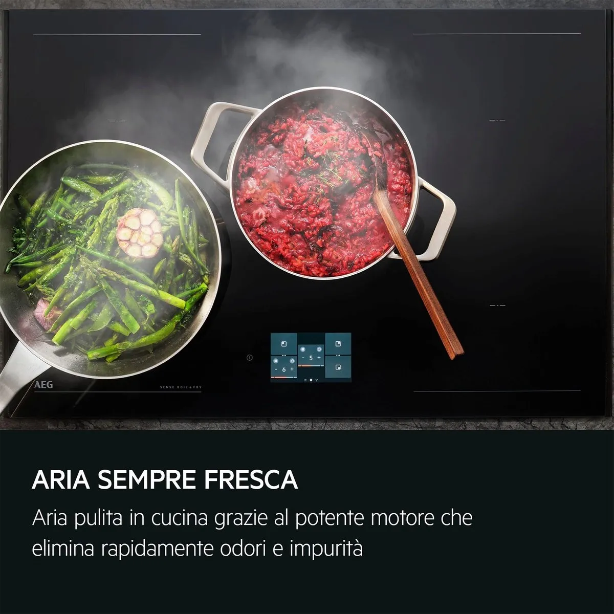 AEG DBB3651M 6000 serie ExtractionTech - Afzuigkap - SchouwAfzuigkap 60 cm