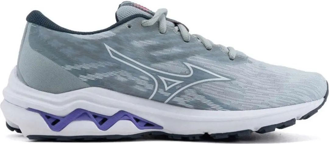 Mizuno Wave Equate 7 Sportschoenen - 40.5 - Grijs/Wit