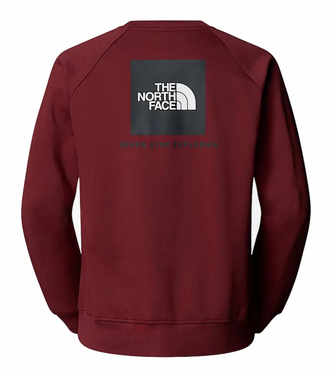 The North Face Raglan Box NSE Crew Heren Sweatshirt - Sumac/Asphalt Grey