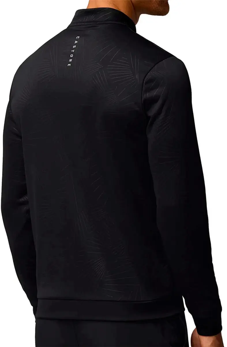 Castore Club Classic AOP Debossed Sweatshirt - Zwart XL