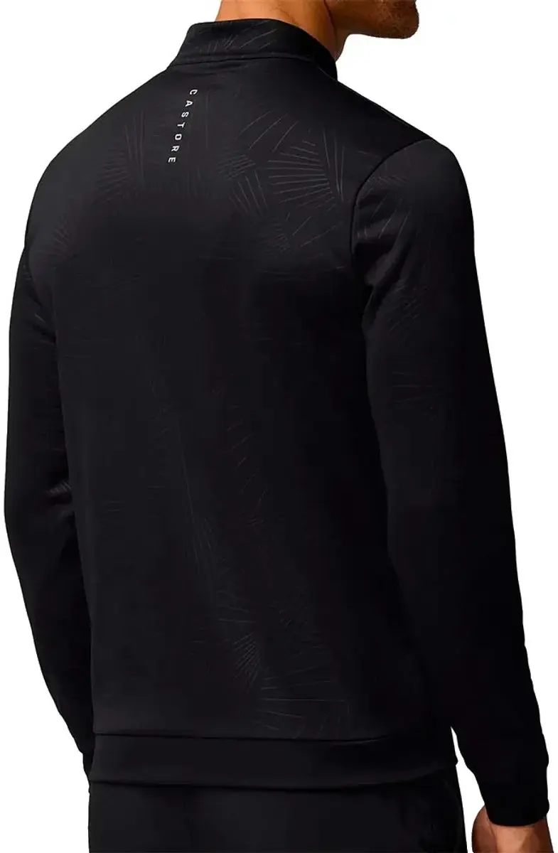Castore Club Classic AOP Debossed Sweatshirt - Zwart XL