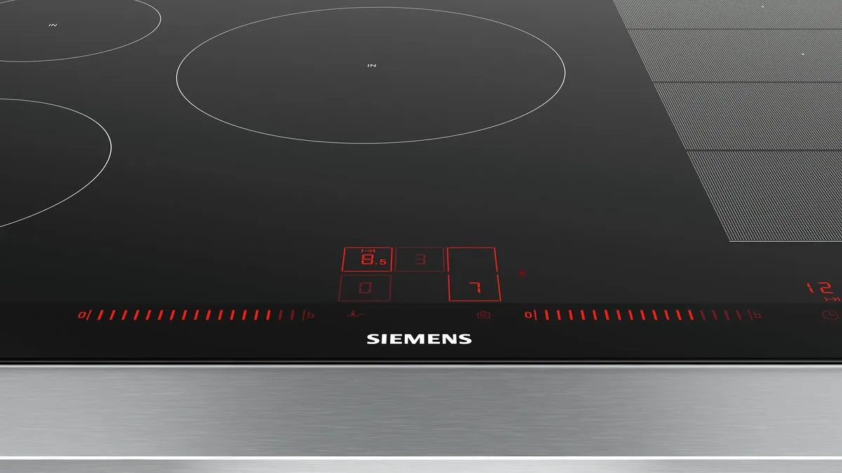 Siemens EX875LVC1E Inbouw Inductiekookplaat 5 Zones - Zwart