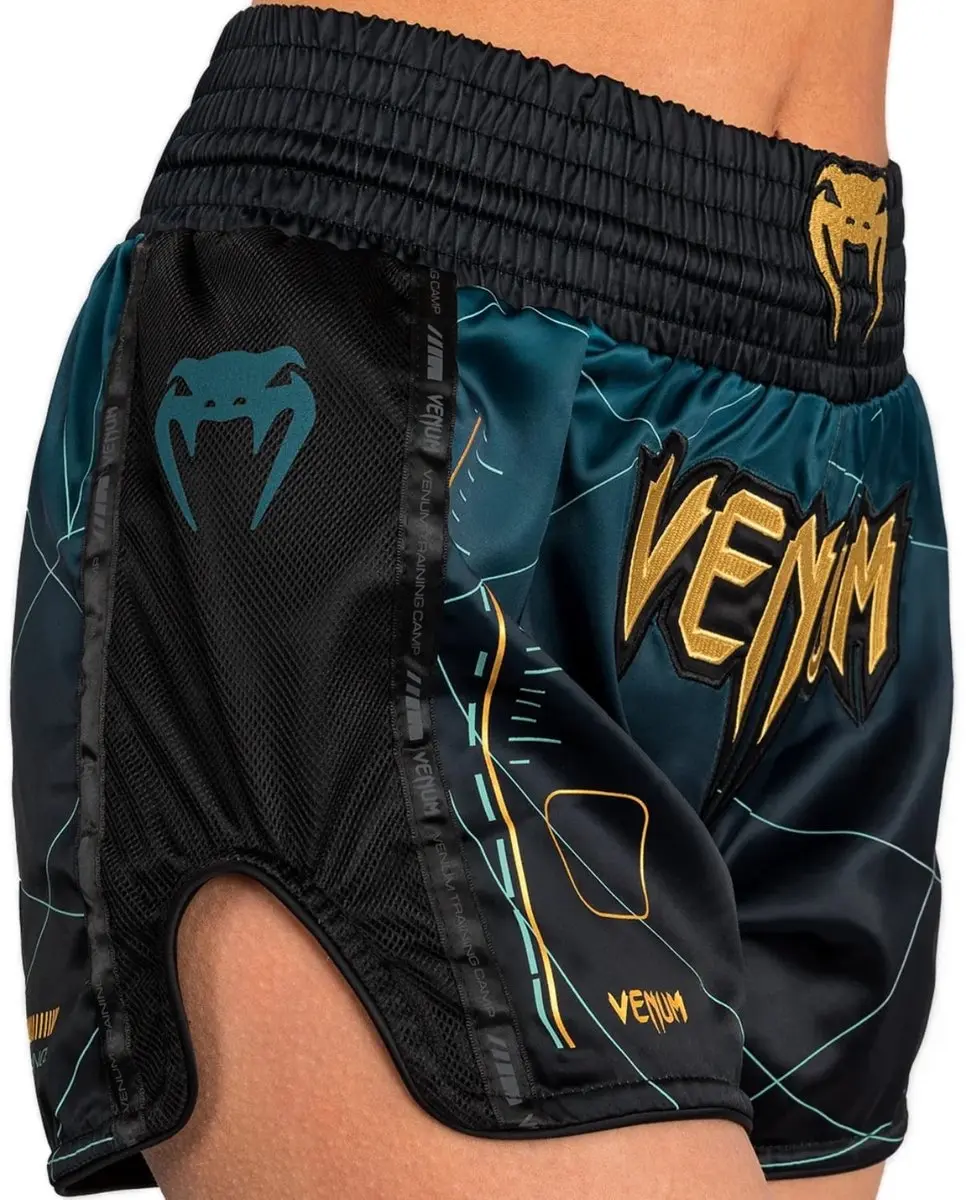 Venum Tactical XT Muay Thai Shorts L - Zwart Bosgroen - afbeelding 6 van 6