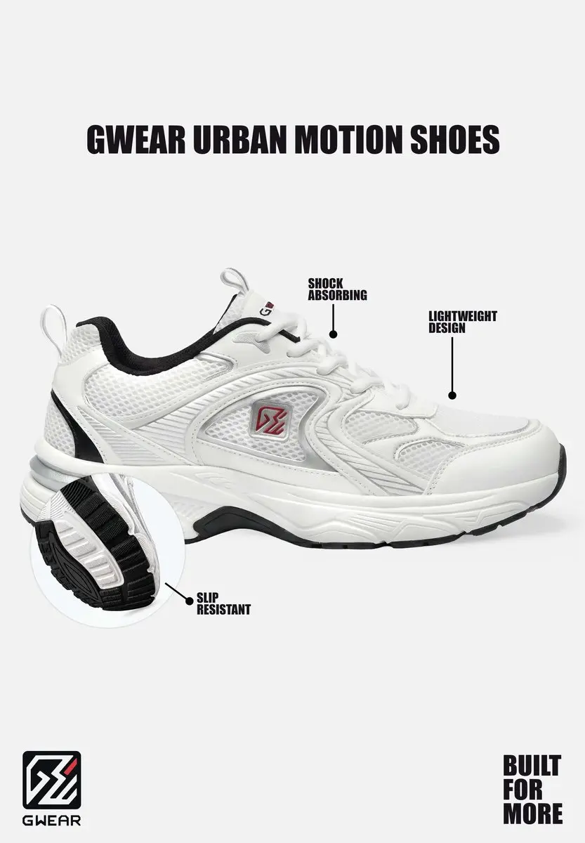 Gorilla Wear Gwear Urban Motion Sneakers 46 - Wit
