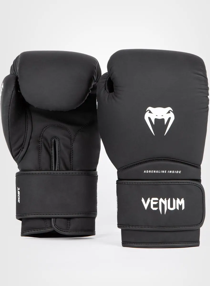 Venum Contender 1.5 Bokshandschoenen 12 OZ - Zwart/Wit - afbeelding 6 van 6
