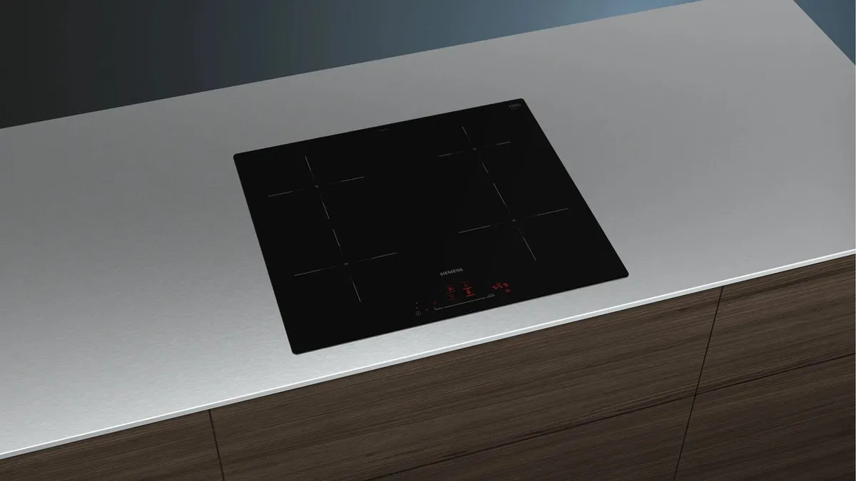 Siemens iQ100 EH61RHEB1E Inductiekookplaat 4 Zones - Zwart
