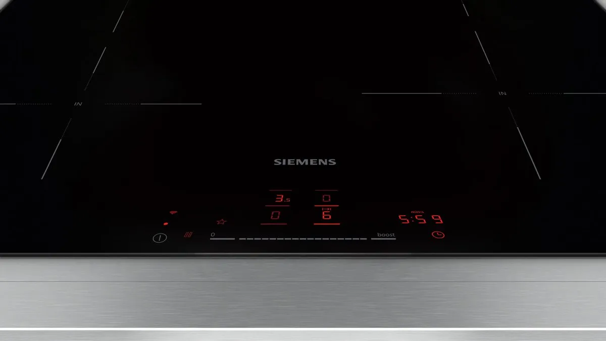 Siemens iQ100 EH61RHEB1E Inductiekookplaat 4 Zones - Zwart
