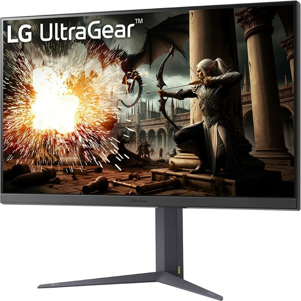 LG UltraGear 32GS75Q-B Gaming Monitor - 32 inch QHD IPS 180Hz
