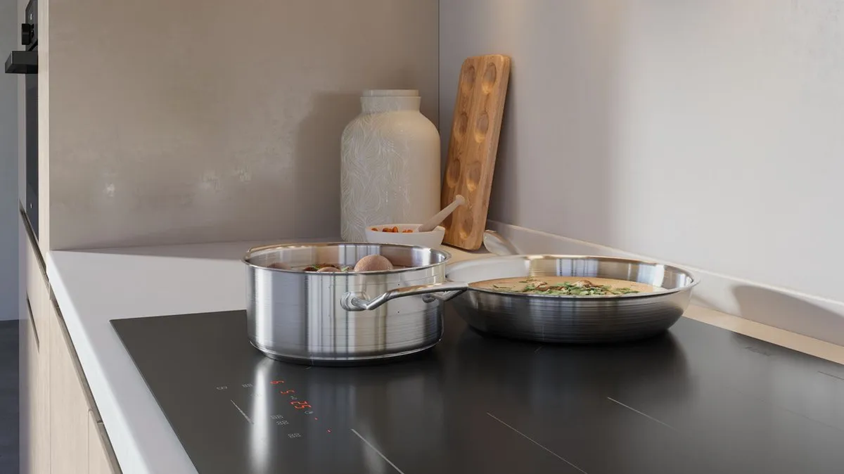 Etna KIF370ZT Inductiekookplaat 70cm - 4 Zones - Zwart