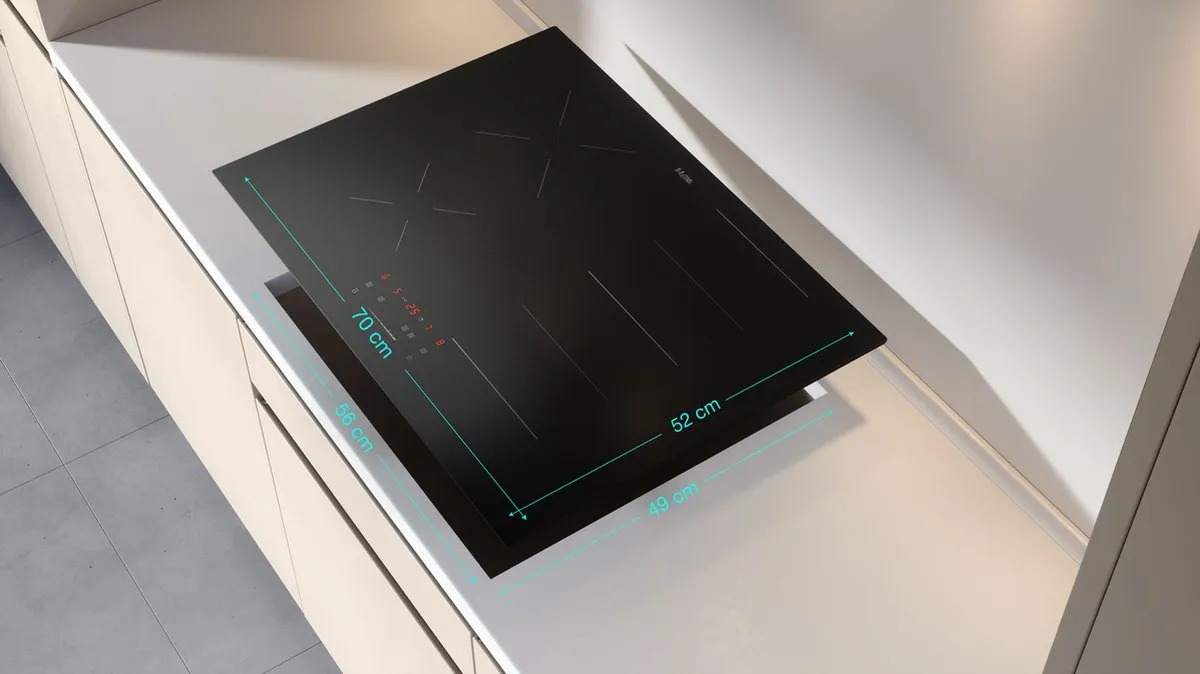 Etna KIF370ZT Inductiekookplaat 70cm - 4 Zones - Zwart - afbeelding 6 van 6