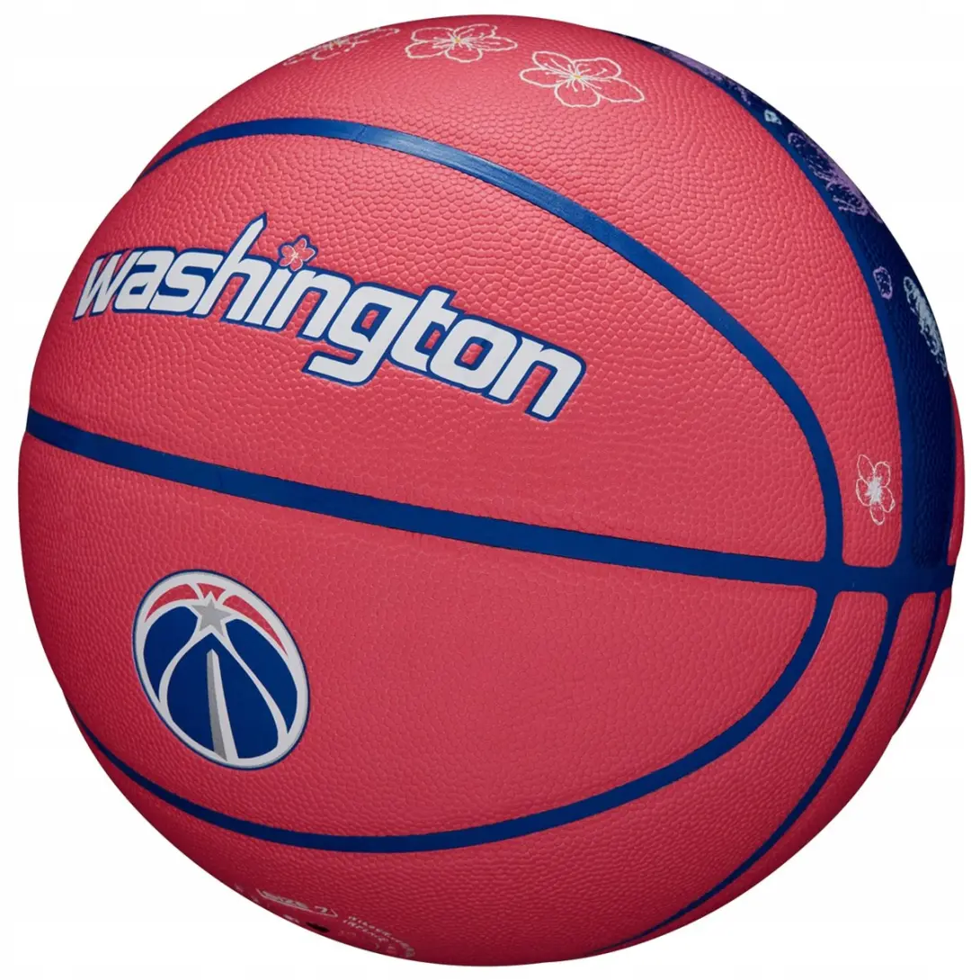 Wilson Basketbal Maat 7 - Roze Composietleer