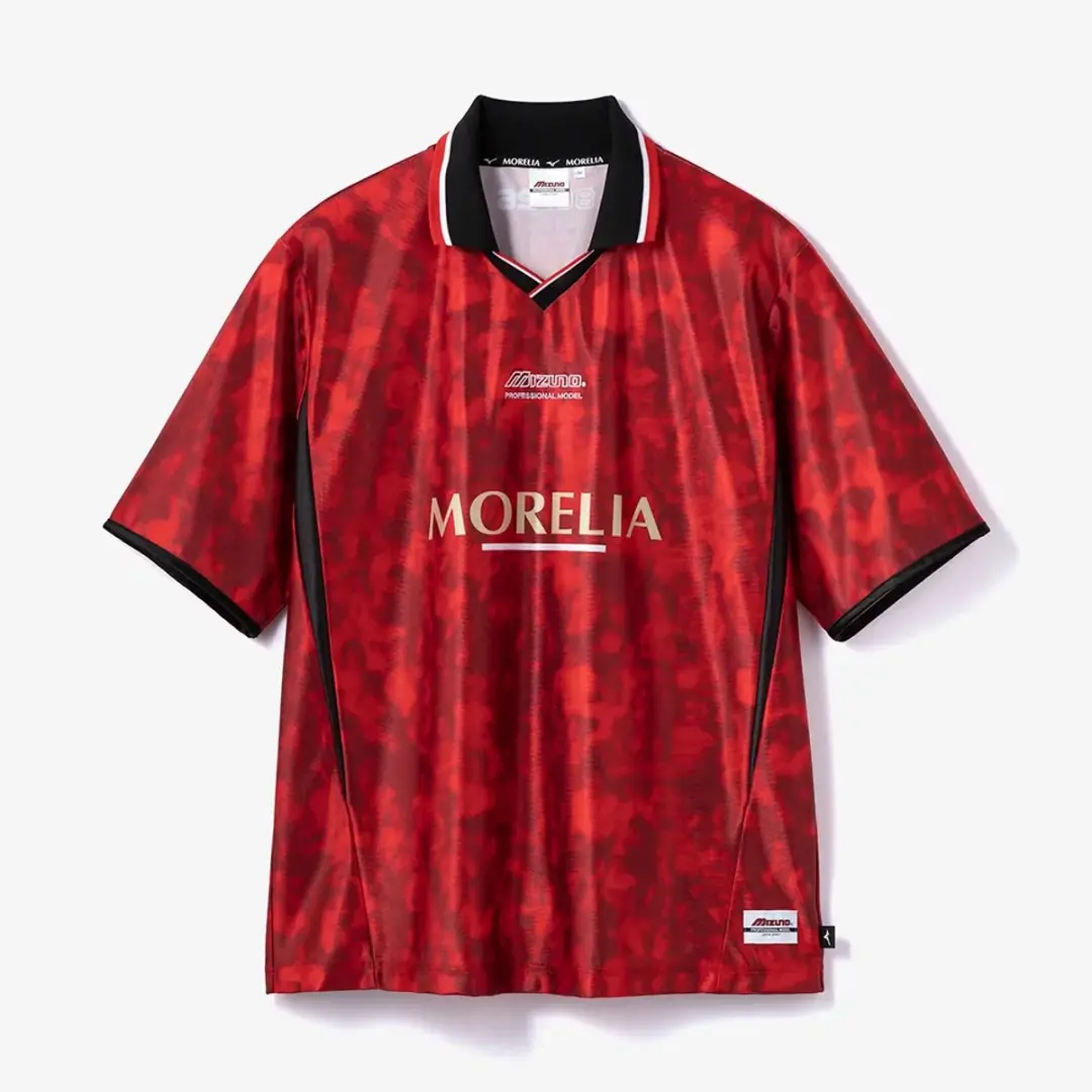 Mizuno Mod Off Retro T-shirt - Rood L