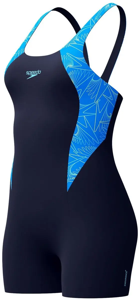 Speedo END+ Hyperboom Splice Legsuit Dames - 38 - Donkerblauw