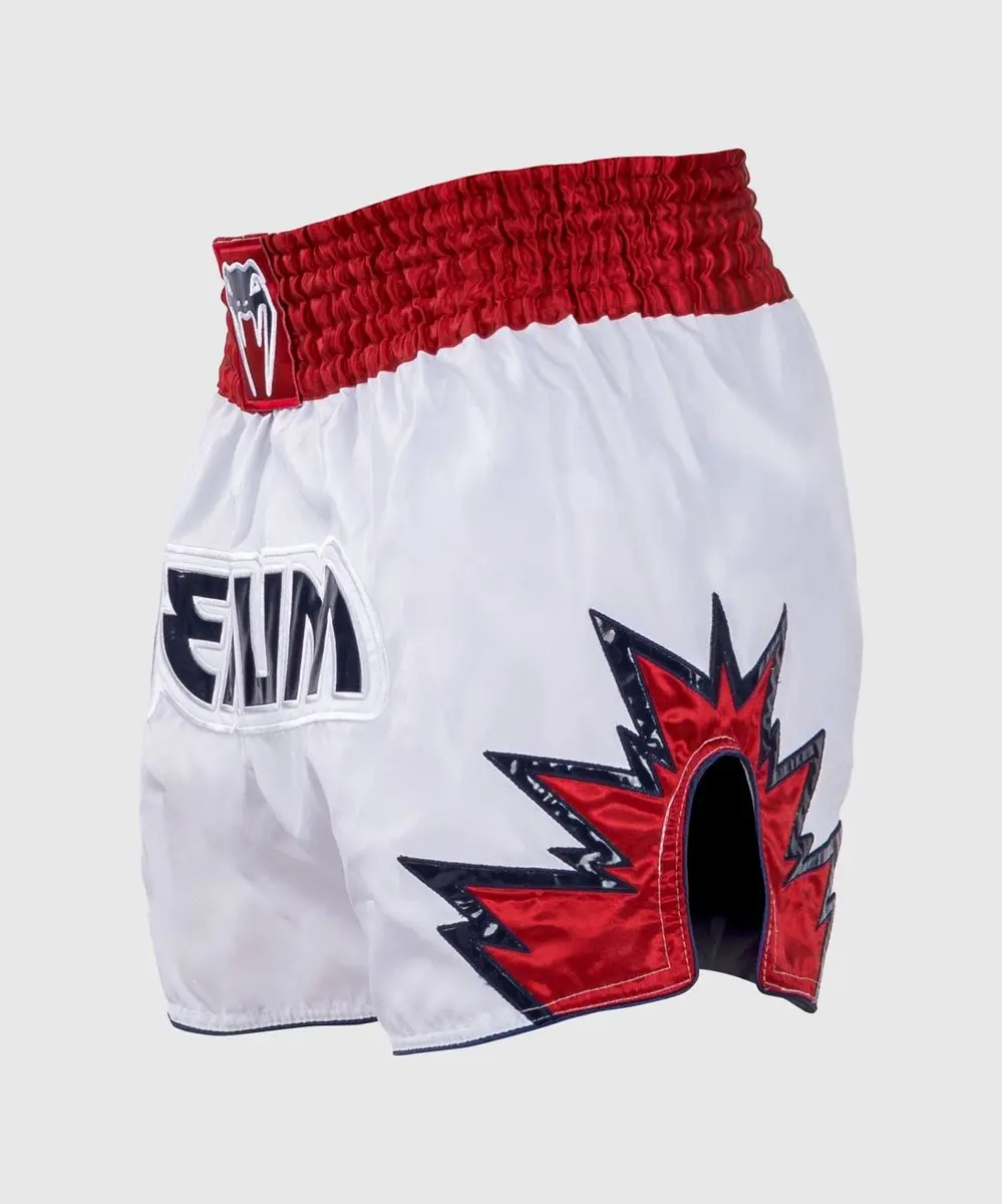 Venum Inferno Muay Thai Shorts XL - Wit Rood