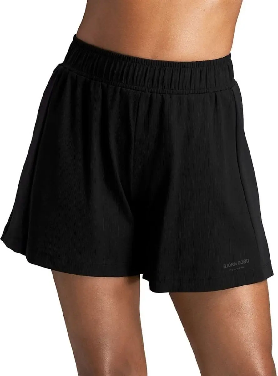 Björn Borg STHLM Loose Stripe Shorts - Zwart - Maat 34