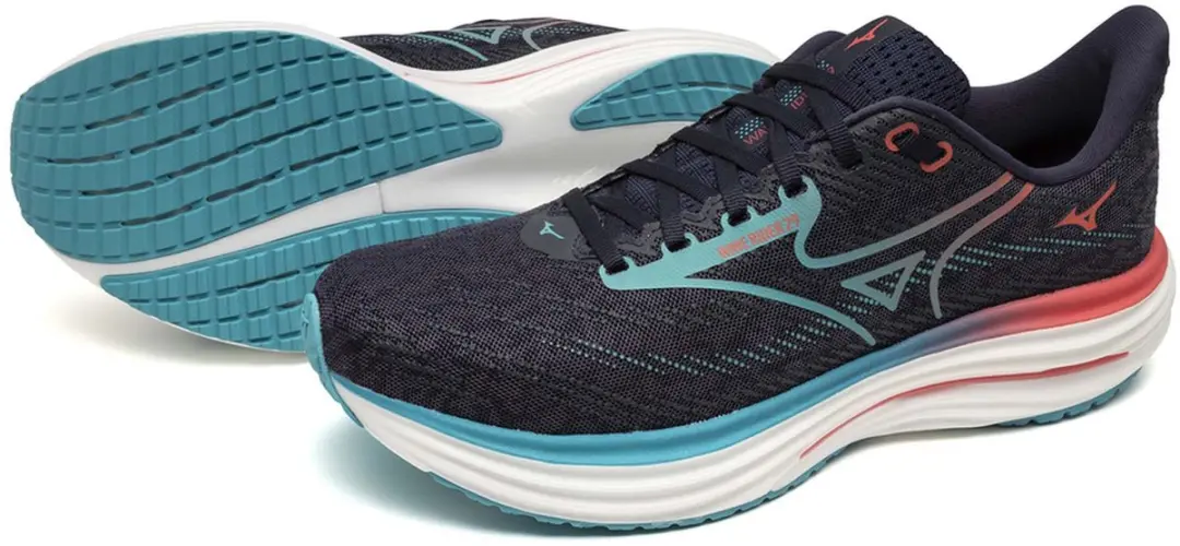 Mizuno Wave Rider 29 Hardloopschoenen - Blauw - 41