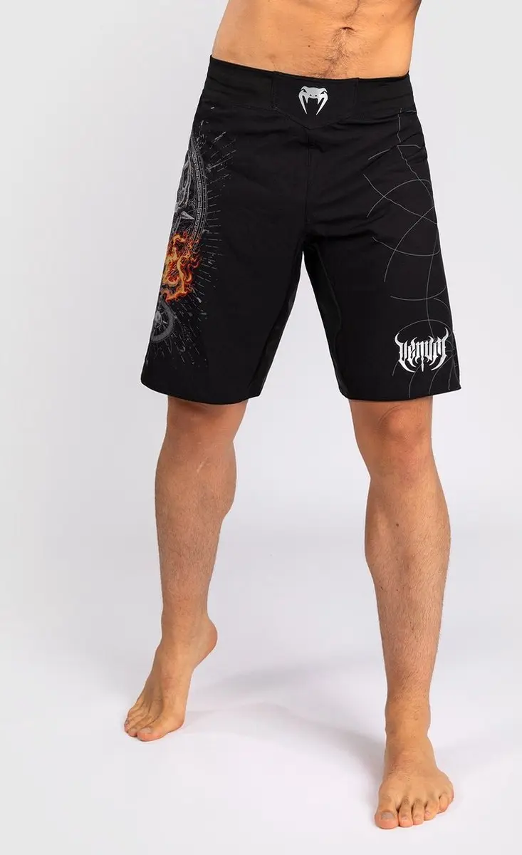 Venum Gladiator 5.0 Fight Shorts - S - Zwart Zilver - afbeelding 6 van 6