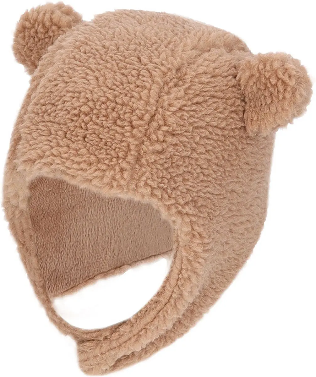 Sarlini Baby Winterset Teddy Wol - 0-6 Maanden - Grijs