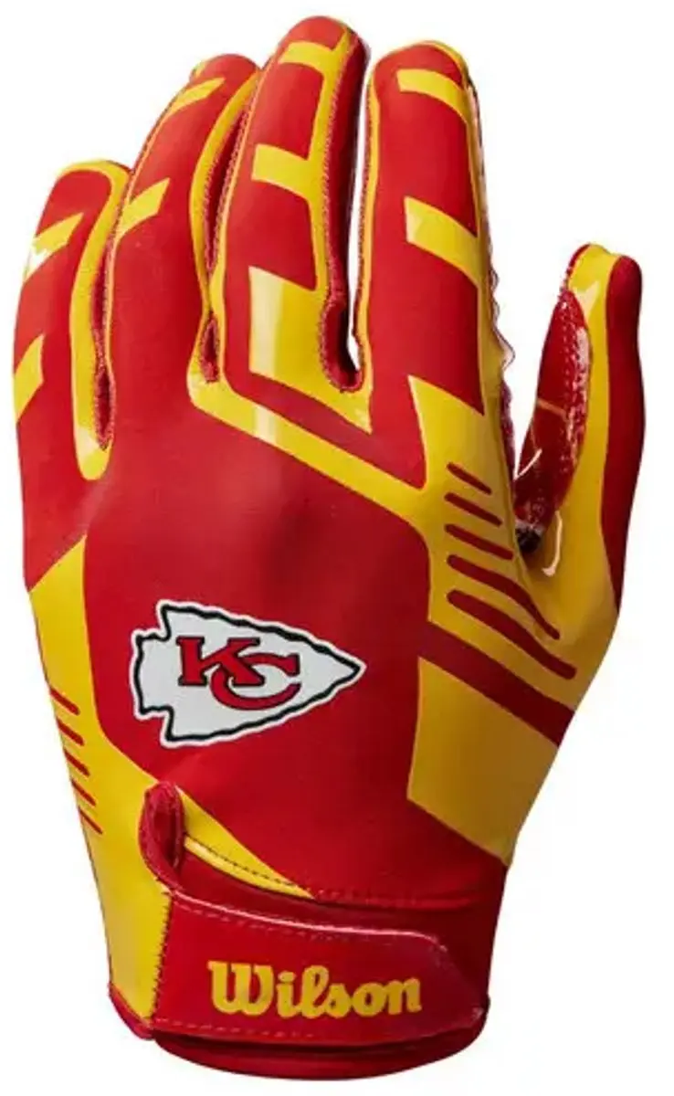 Wilson Kansas City Chiefs Stretch Catcher's Gloves Junior