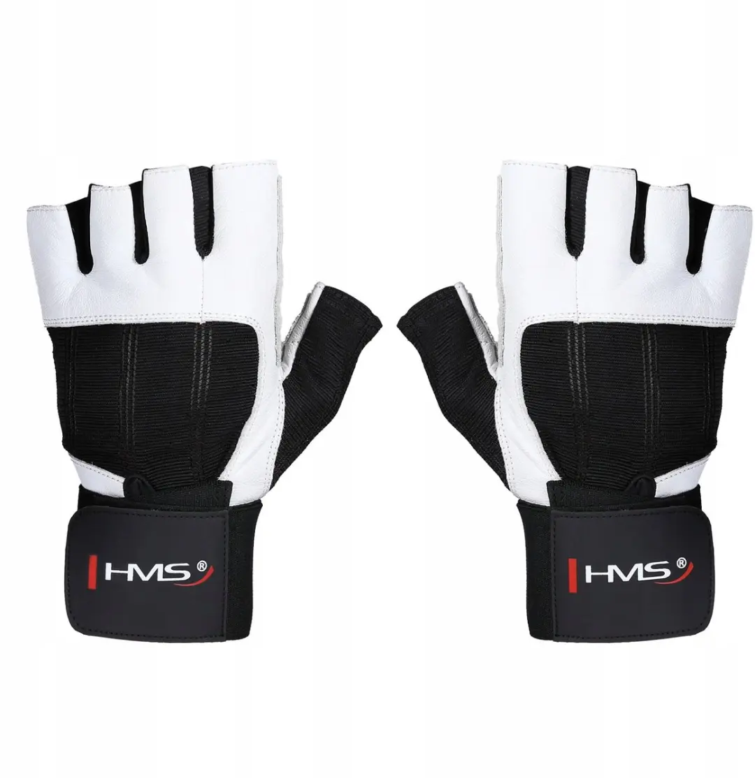 HMS Fitness Handschoenschoenen Leer XXL - Wit