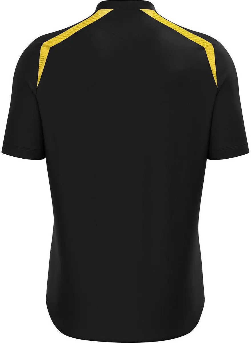 Macron Wyrm Shirt Heren - 5XL Zwart/Geel - afbeelding 6 van 6