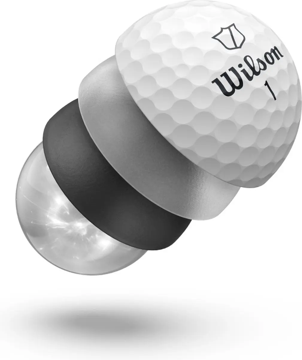 Wilson Staff Model Golfballen 2024 - 12 Stuks