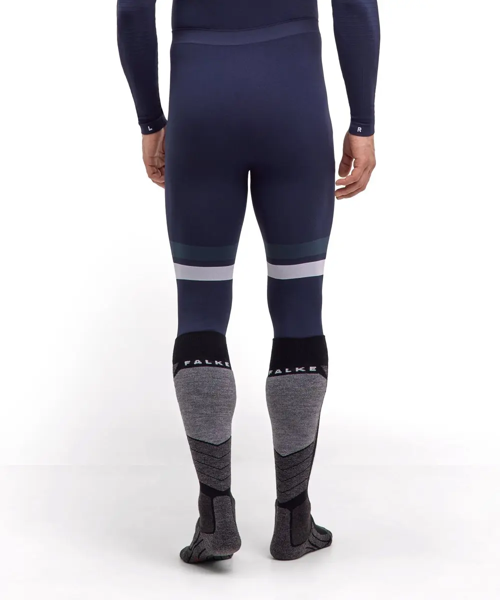 Falke Herren Maximum Warm 3/4 Functioneel Ondergoed - XXL - Space Blue