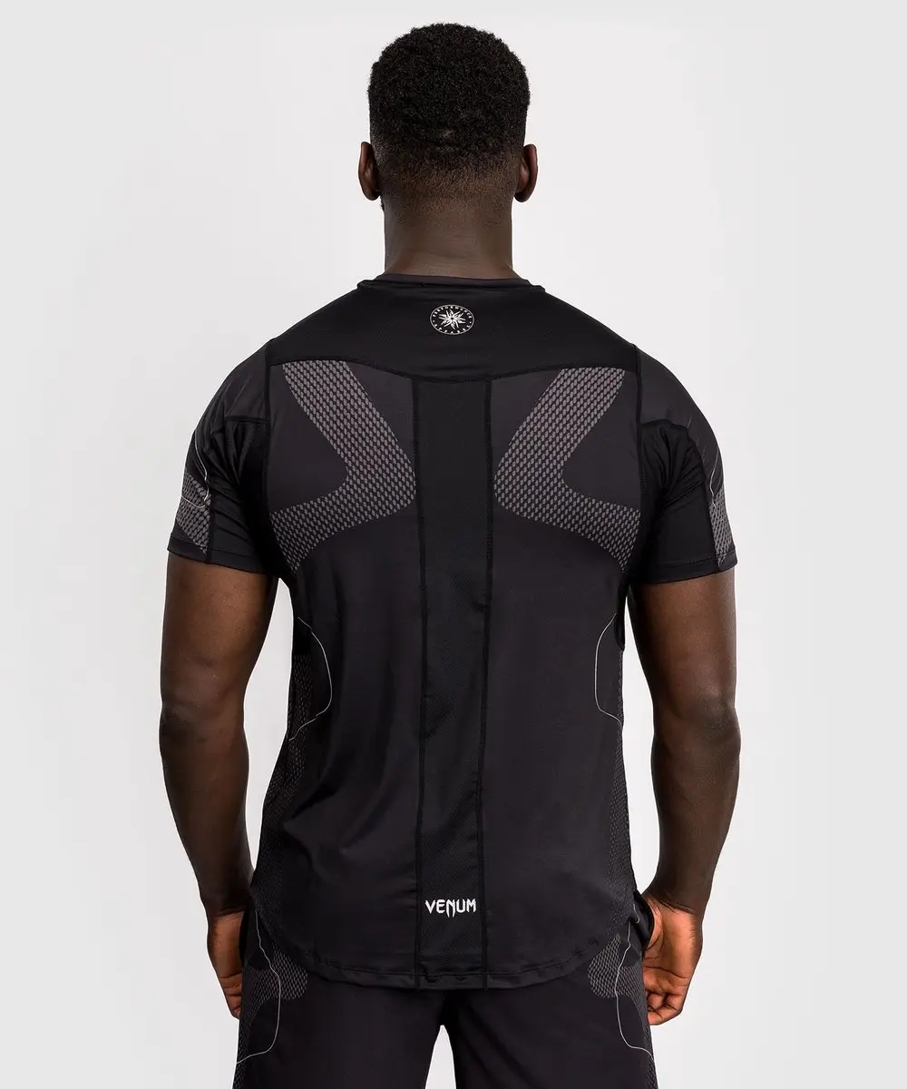 Venum Nexus Dry Tech T-Shirt - Zwart Zilver XL