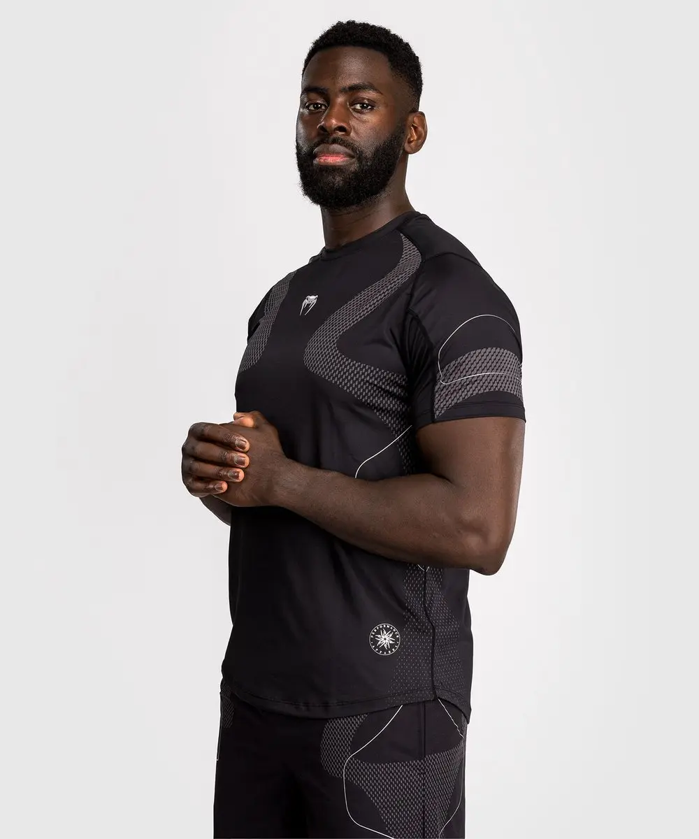 Venum Nexus Dry Tech T-Shirt - Zwart Zilver XL