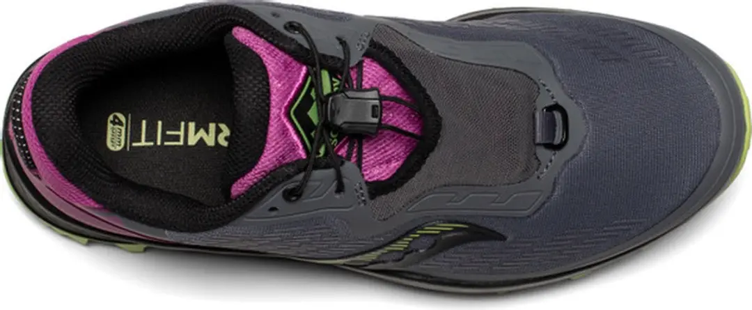 Saucony Peregrine 11 ST Dames Trailhardloopschoenen - grijs/roze