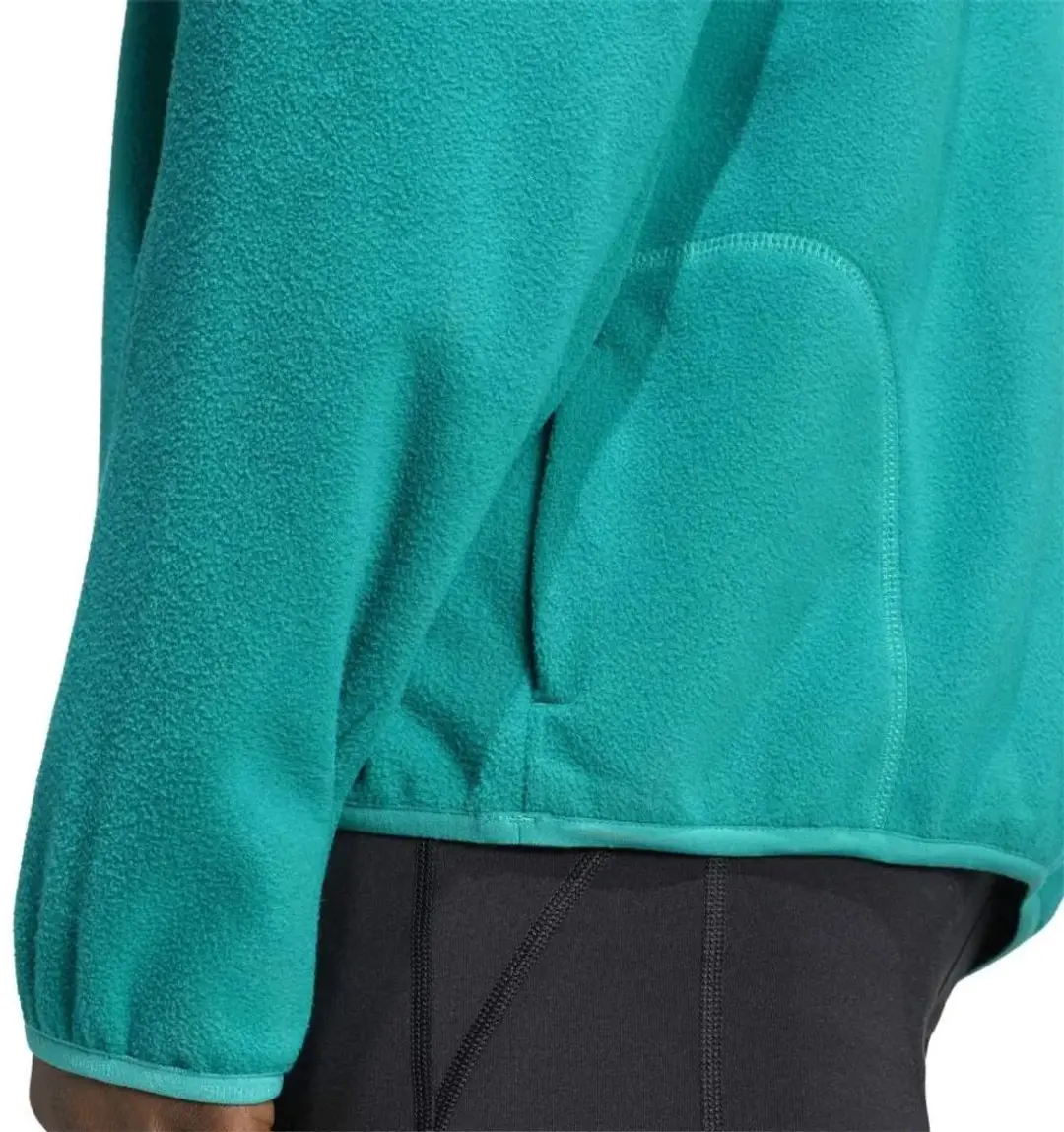 Adidas Adi365 Running Essentials Fleece Sweatshirt - S - Equipment Green