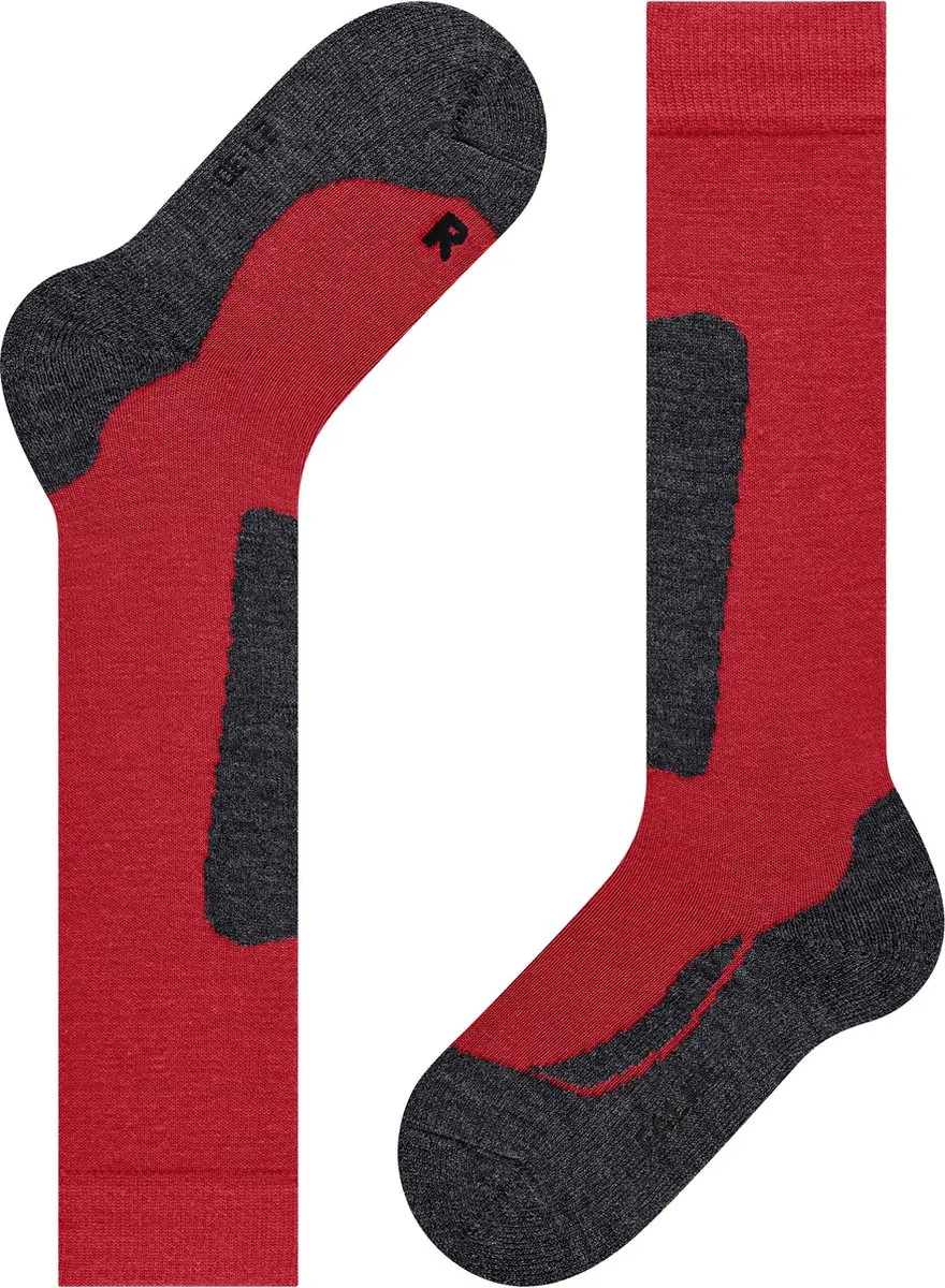 Falke Active Ski Sokken Kinderen - Rood - Maat 39-42