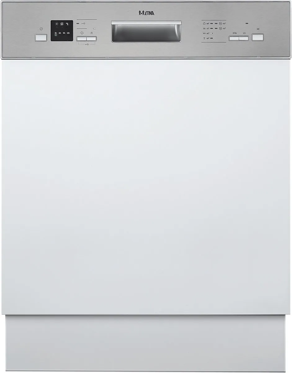 Etna VW47BM Inbouwvaatwasser 12 Couverts - Wit