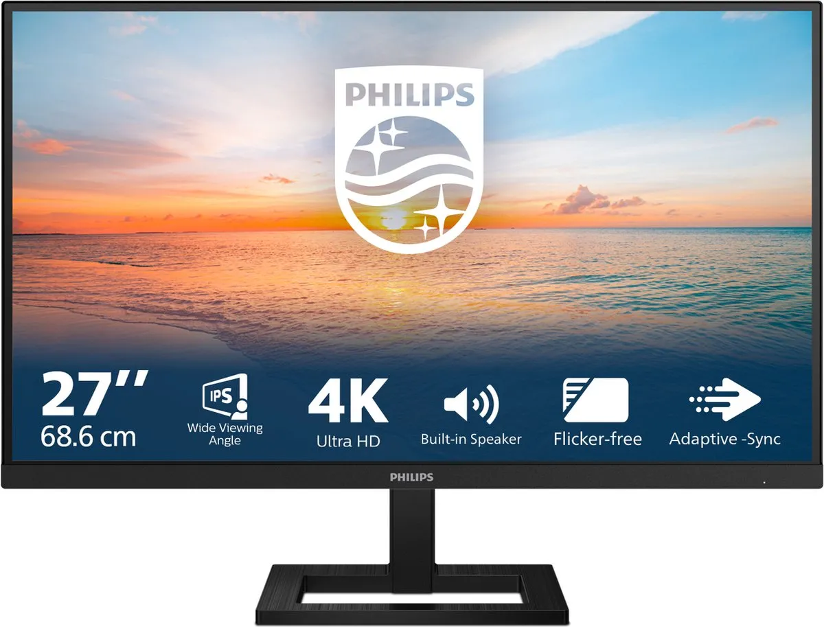 Philips 27E1N1800AE 4K IPS Monitor - 27 inch