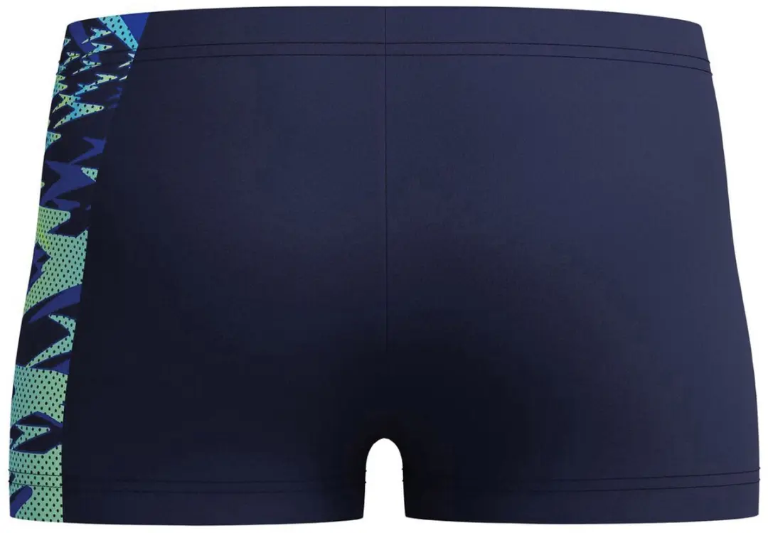 Speedo Hyperboom Splice Panel Zwemboxer Jongens 116 - Navy/Blauw/Lichtgroen